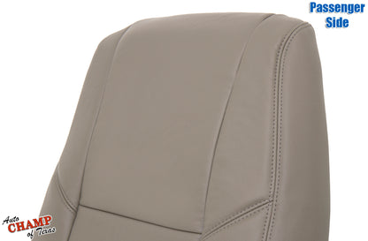 oak tan sequoia leather seat cover lean back