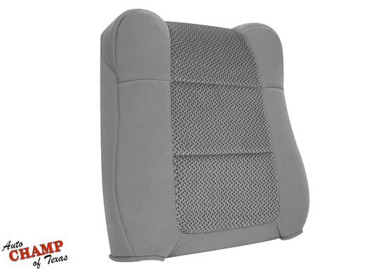 2003 ford f150 supercrew driver seat back cover gray