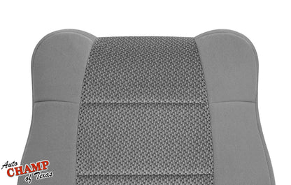 gray seat backrest cloth cover ford f150 2003 supercrew driver side