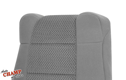 ford f150 driver lean back seat cover 2003 supercrew gray cloth