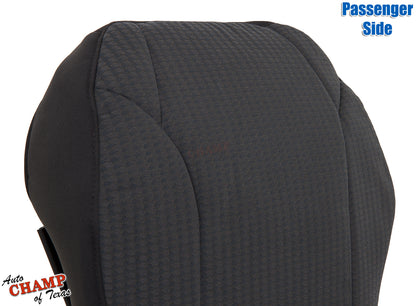 dark gray passenger bottom seat cover jeep liberty 2002 2004 cloth