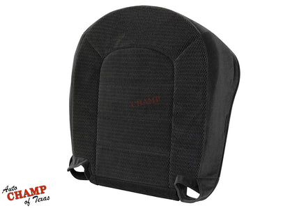 02 03 04 05 ford explorer xlt driver side bottom seat cover gray cloth side angled view replacement auto champ texas