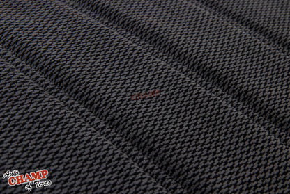 2002 2003 2004 2005 ford explorer xlt driver seat cover closeup textured gray cloth material