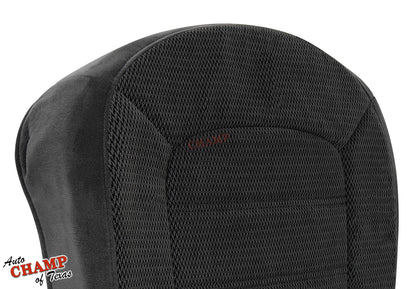 2002 2003 2004 2005 ford explorer xlt driver side bottom seat cover gray cloth angled view replacement auto champ texas