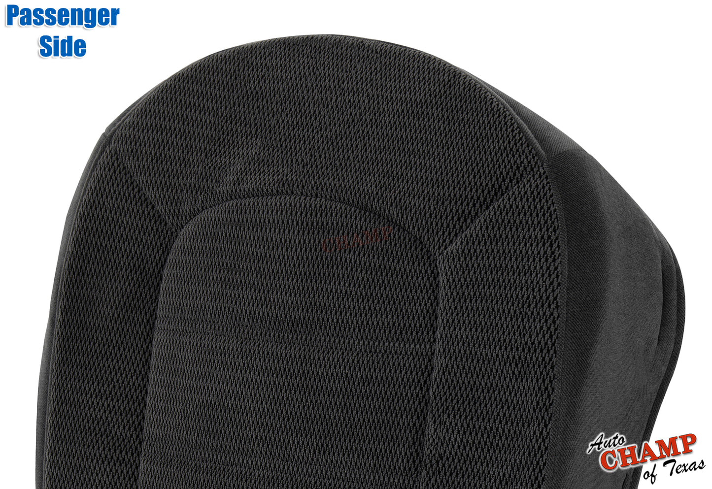2002 2003 2004 2005 ford explorer xlt passenger side bottom seat cover gray cloth angled view