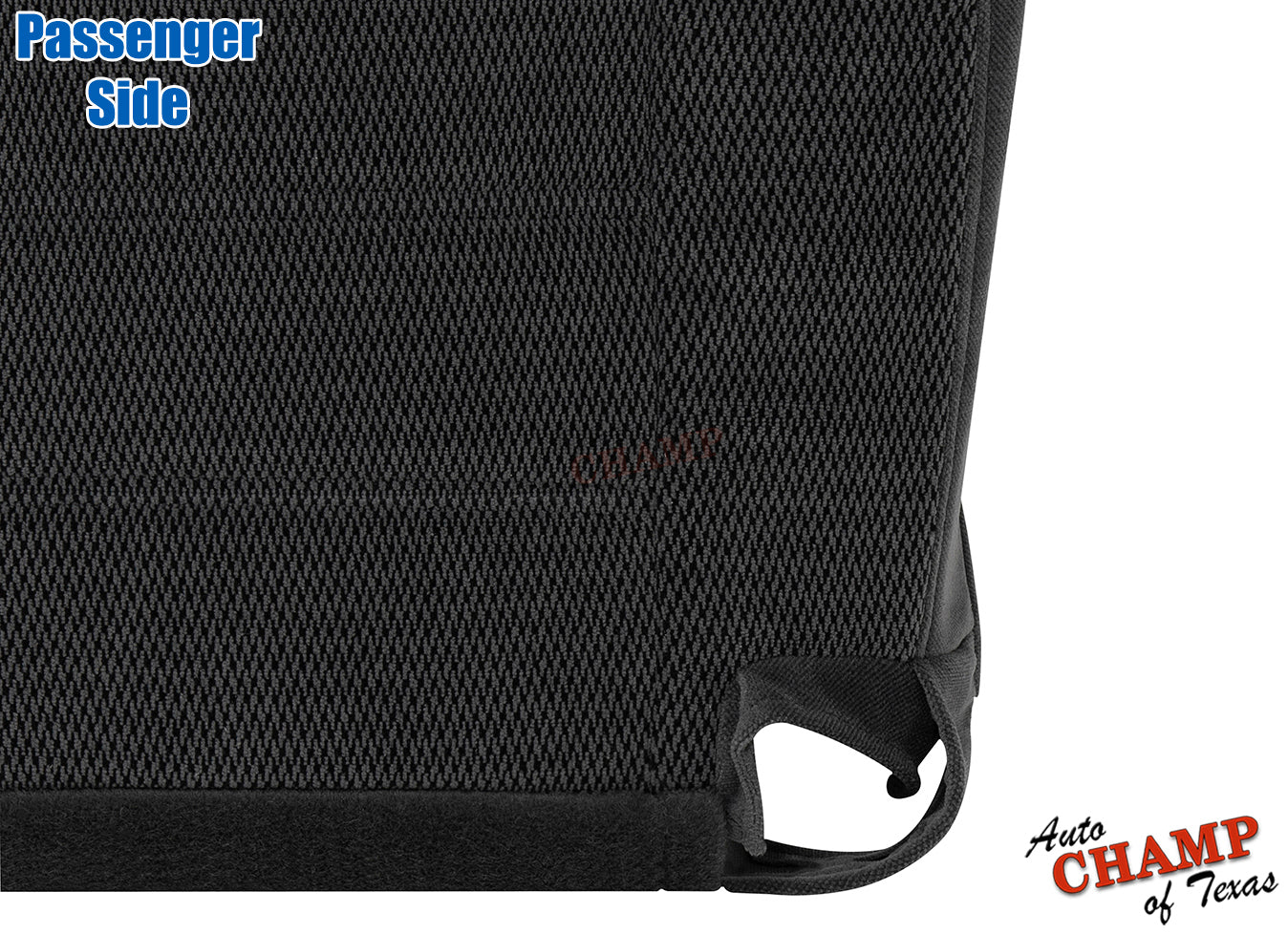 2002 2003 2004 2005 ford explorer xlt passenger side bottom seat cover gray cloth close up