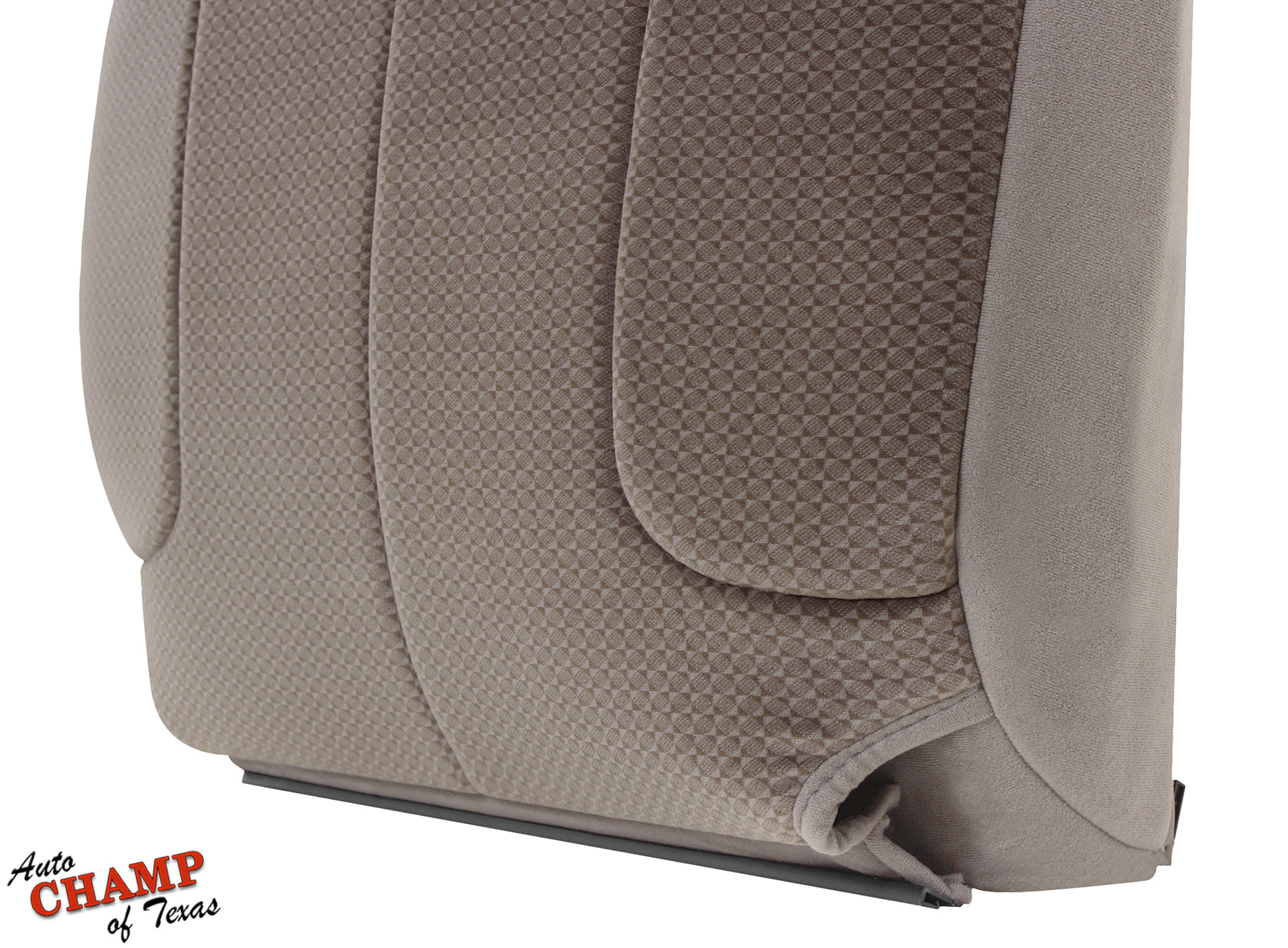 2002 2003 2004 2005 dodge ram driver bottom seat cover taupe cloth corner view