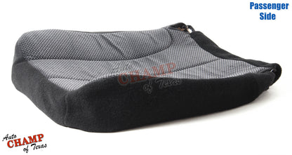 2003 2005 ram 3500 slt cloth passenger seat cover bottom dark gray cushion