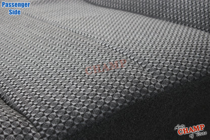 passenger seat bottom cloth cover dark gray 2003 2005 dodge ram 3500 slt