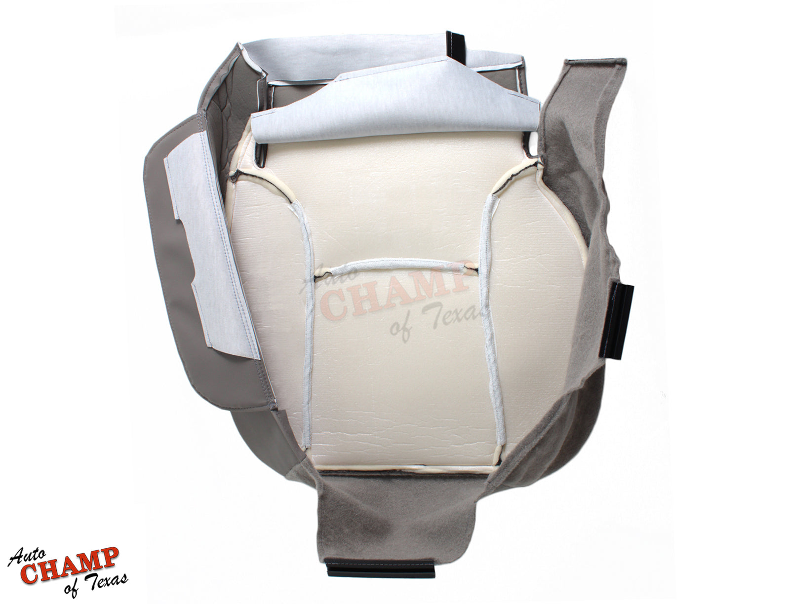 driver bottom seat taupe cloth cushion dodge ram 1500