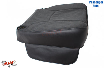 cloth seat bottom cover driver dark gray dodge ram 2002 2005 truck