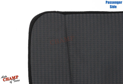 oem match bottom seat cloth cover dodge ram 2002 2005 dark gray