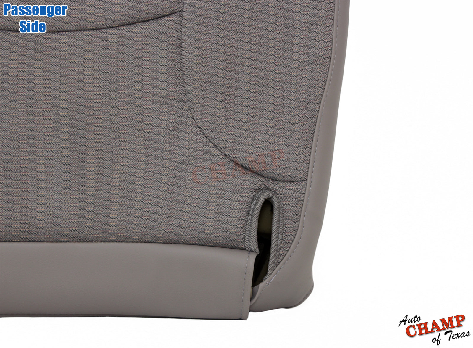 driver bottom cushion seat cover taupe cloth dodge ram