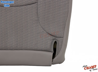 driver bottom cushion seat cover taupe cloth dodge ram