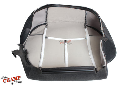 2002 chevy avalanche driver bottom seat cover gray cloth backside