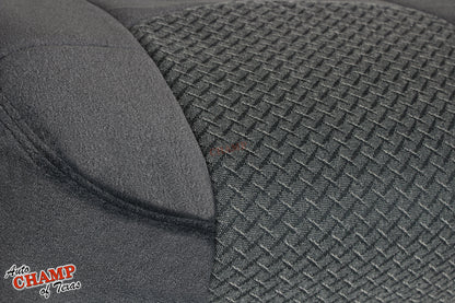 2002 chevy avalanche seat cover driver bottom gray cloth texture