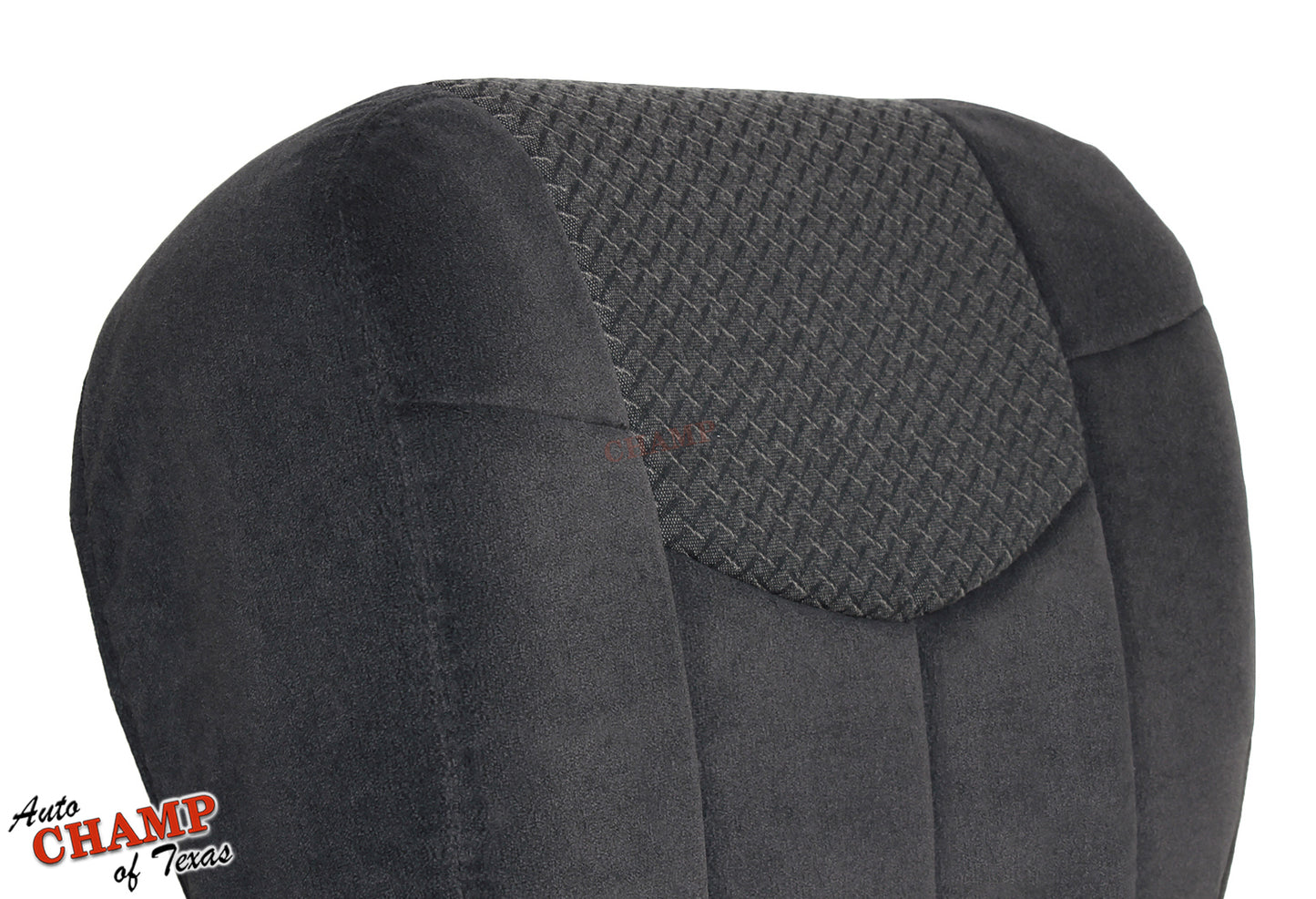 2002 2003 chevy avalanche driver backrest seat cover gray cloth replacement