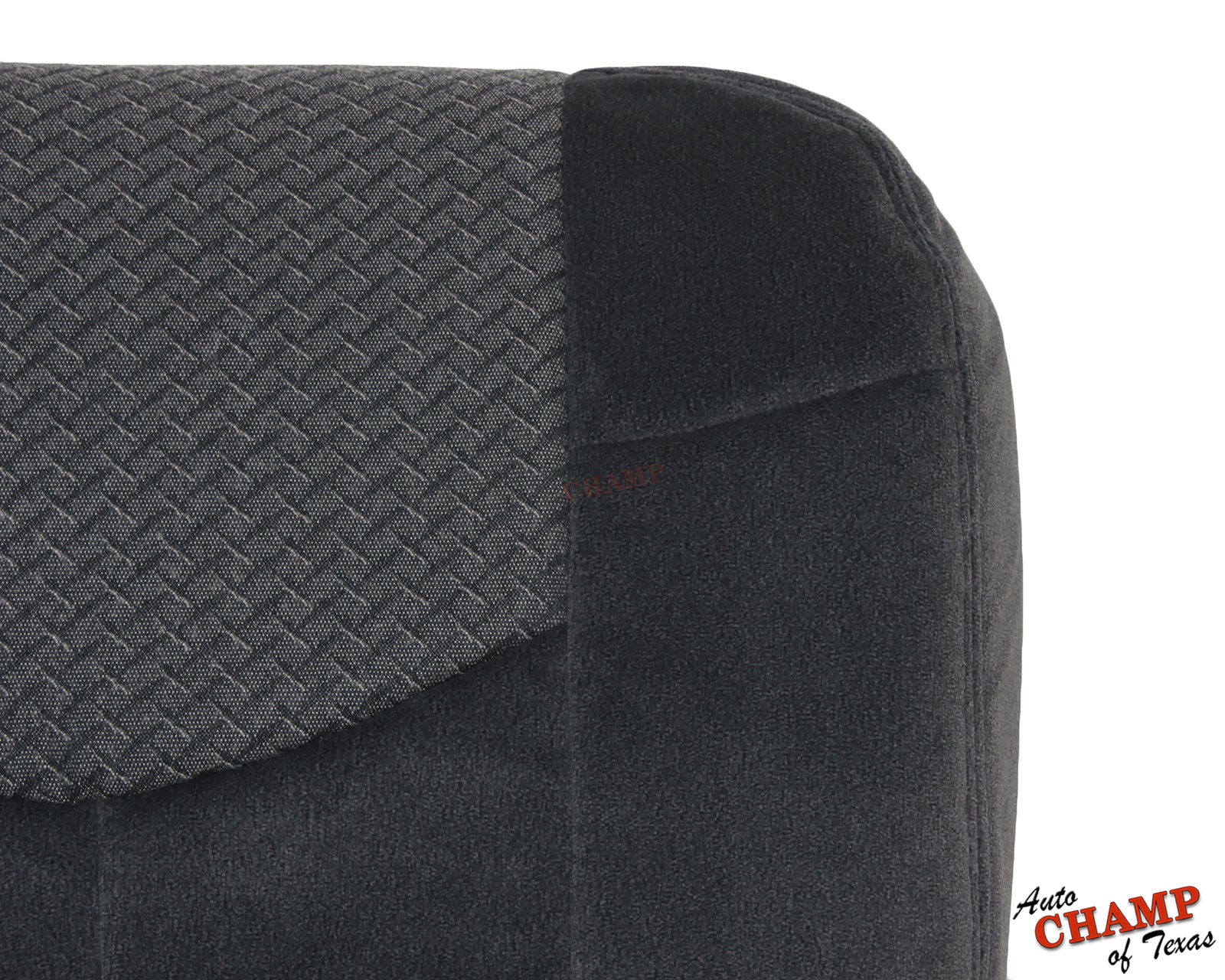 2002 2003 chevy avalanche driver seat backrest cover gray cloth replacement