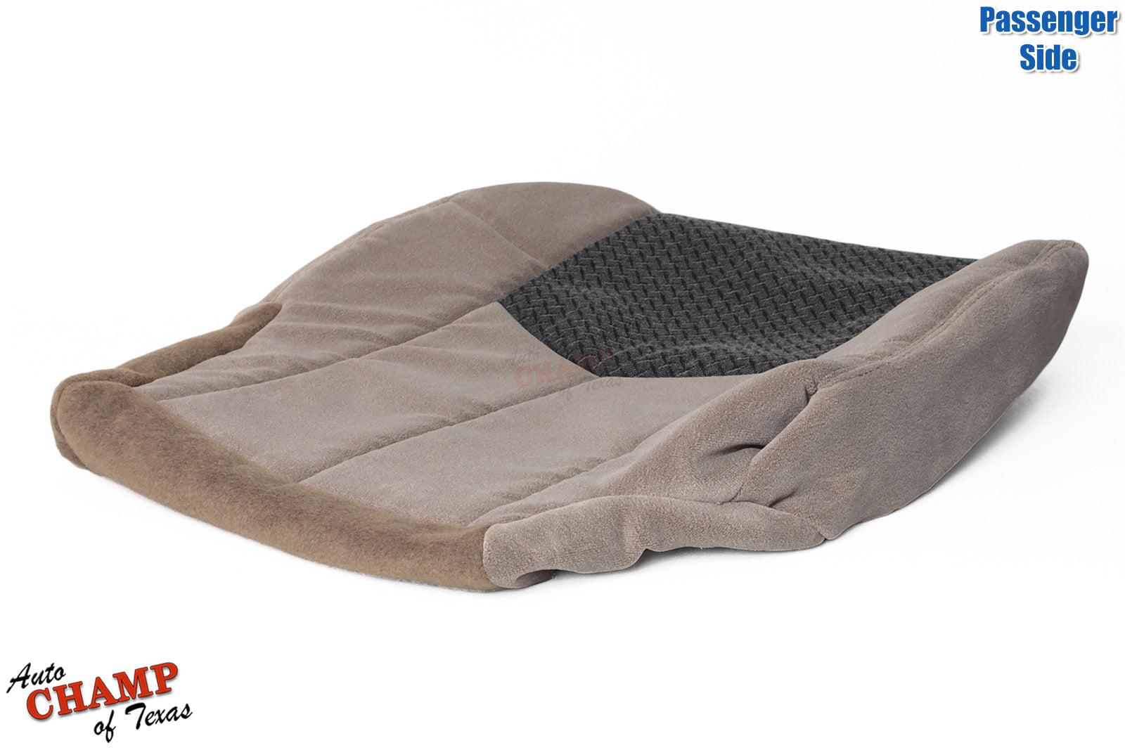 2002 2003 2004 chevy avalanche seat cover passenger side bottom view gray cloth