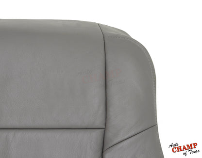 replacement leather seat back gray honda accord