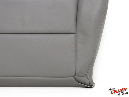 gray leather accord sedan cushion seat cover