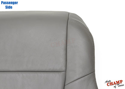 gray leather backrest cover for 2003 2007 honda accord