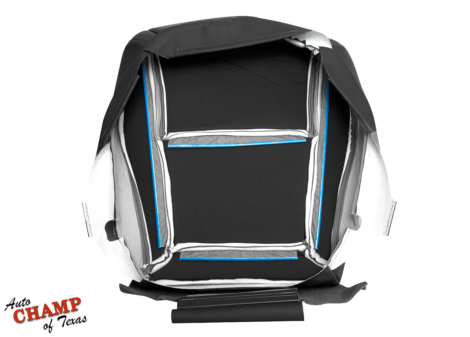 black leather bottom seat cover 2003 honda pilot passenger fit