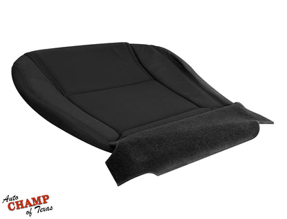 black leather passenger seat base 2005 honda pilot cushion