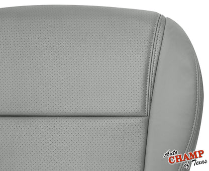 2004 honda pilot gray bottom seat cover perforated