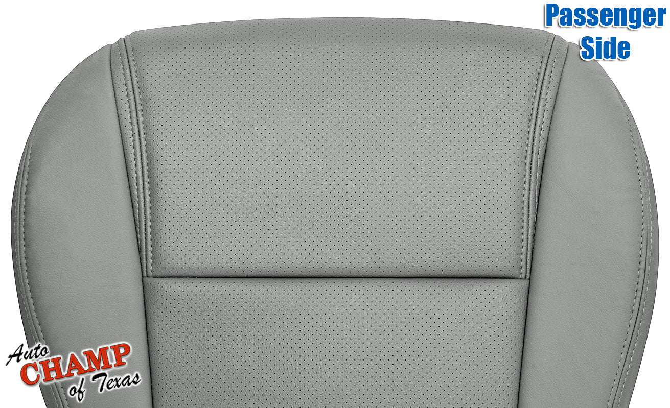 2004 honda pilot gray bottom seat cover perforated