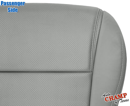 2005 honda pilot gray bottom seat cover perforated
