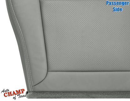 2004 honda pilot gray bottom seat cover perforated