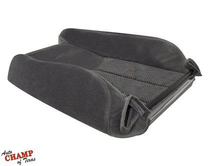 2003 2007 chevy silverado driver seat cushion cover dark gray cloth replacement