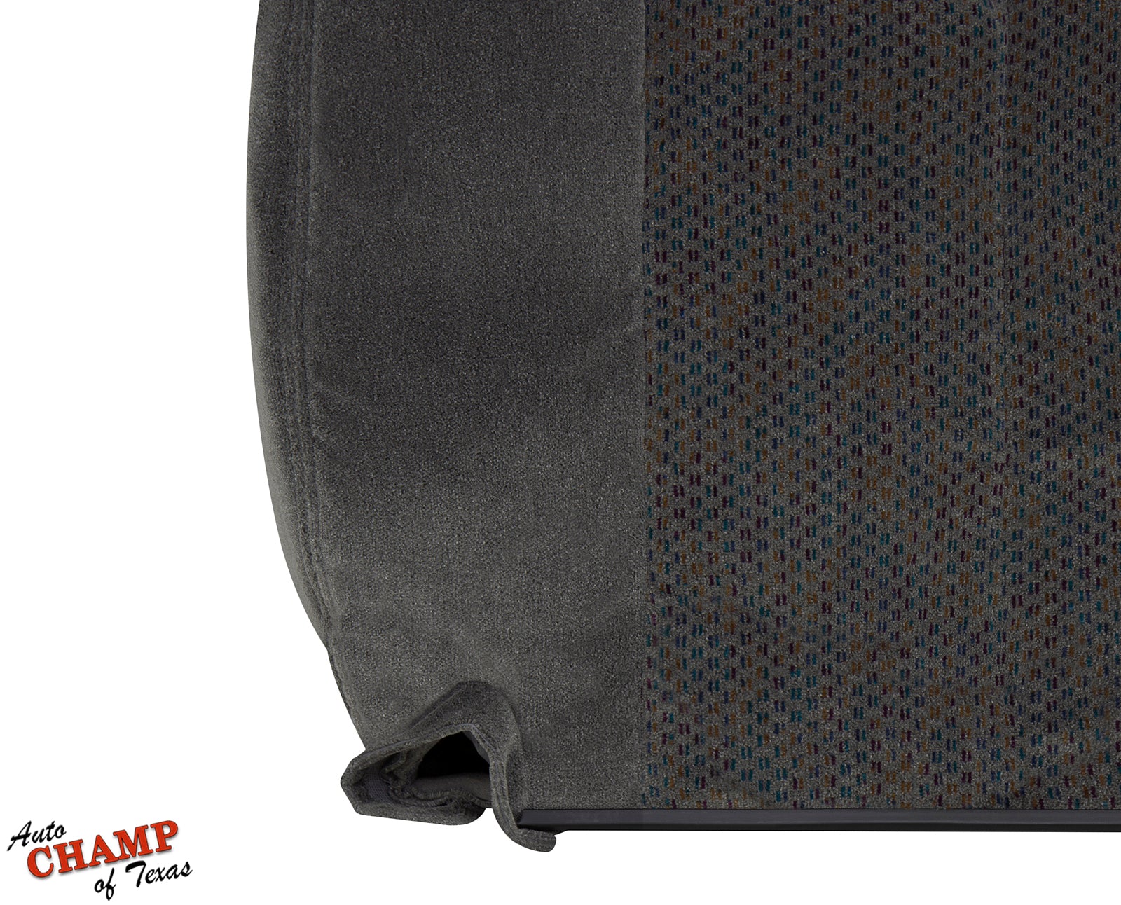 03 07 chevy silverado driver seat cover replacement dark gray cloth oem material