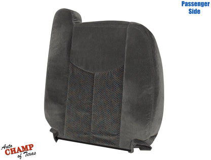 chevy silverado dark gray cloth seat cover 2003 2007 replacement