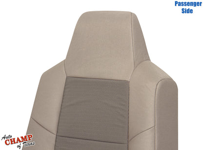 tan cloth seat back cover ford f 250 xlt passenger side