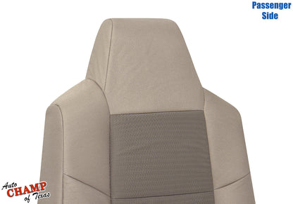 passenger side ford f 250 seat cover tan backrest cloth 2003 2007