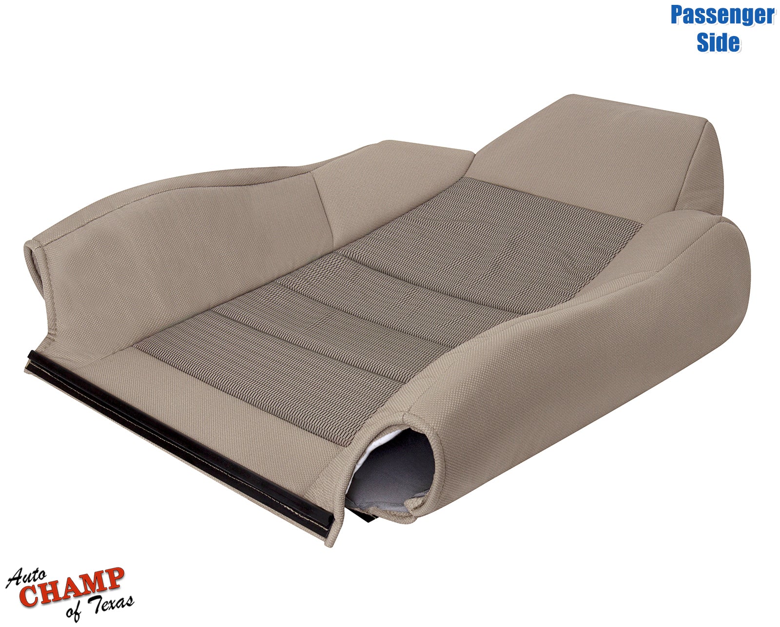 tan cloth lean back seat cover ford f 250 passenger 2003 2007