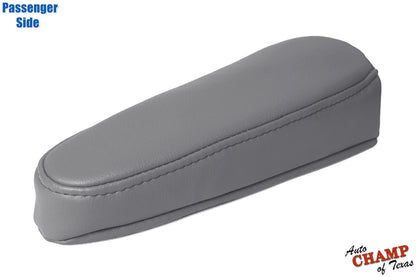 2003-2009 Lexus GX470 Passenger Side Leather Armrest Cover Dark Gray Replacement