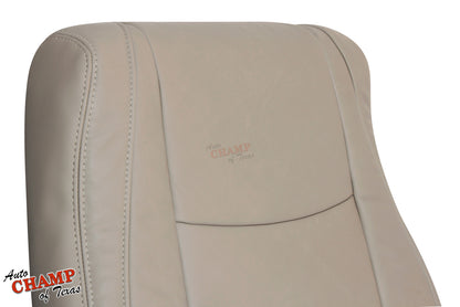 2003 2009 lexus gx470 driver seat cover tan leather angled view