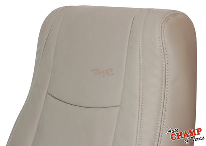 2003 2009 lexus gx470 driver seat cover tan leather side view