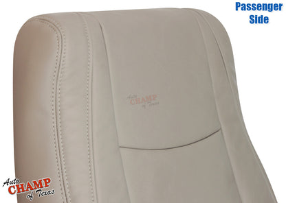 2003 2009 lexus gx470 passenger seat cover tan leather close up top corner
