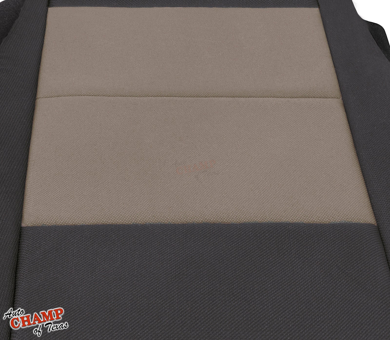 2003-2011 Ford Ranger passenger bottom seat cover black tan 60/40