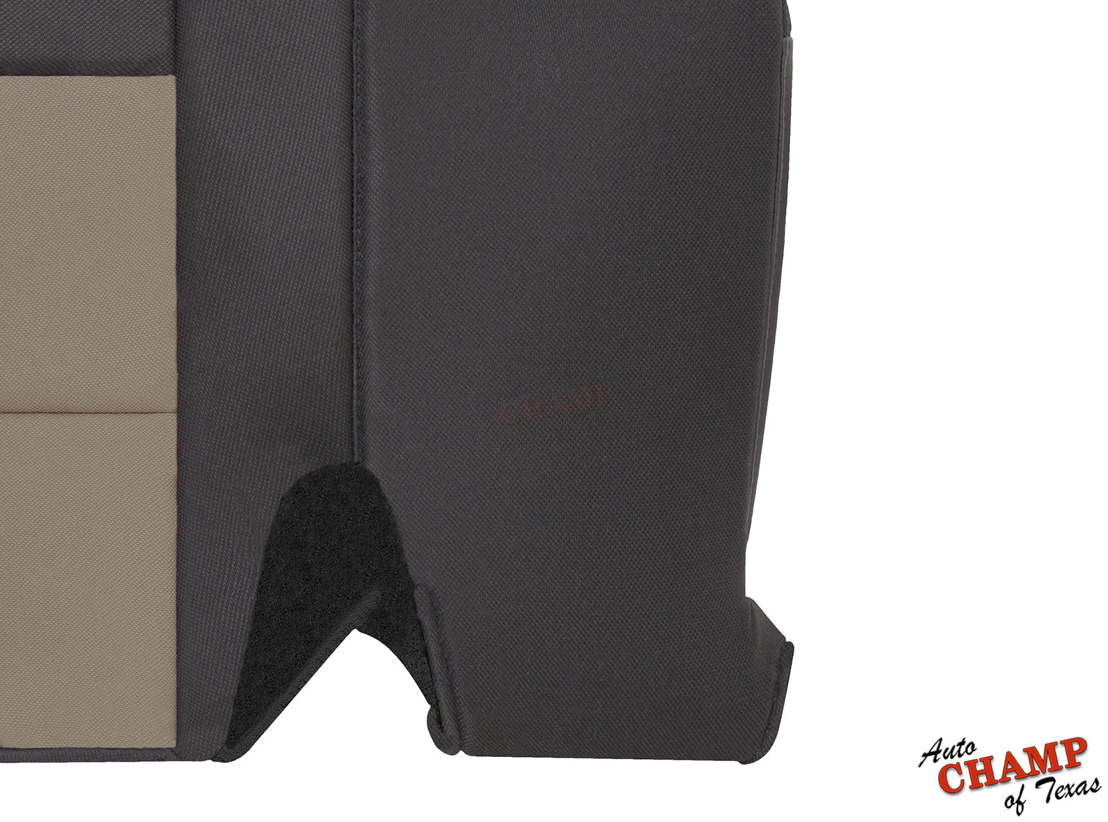 2003-2011 Ford Ranger 60/40 driver side bottom seat cover black tan