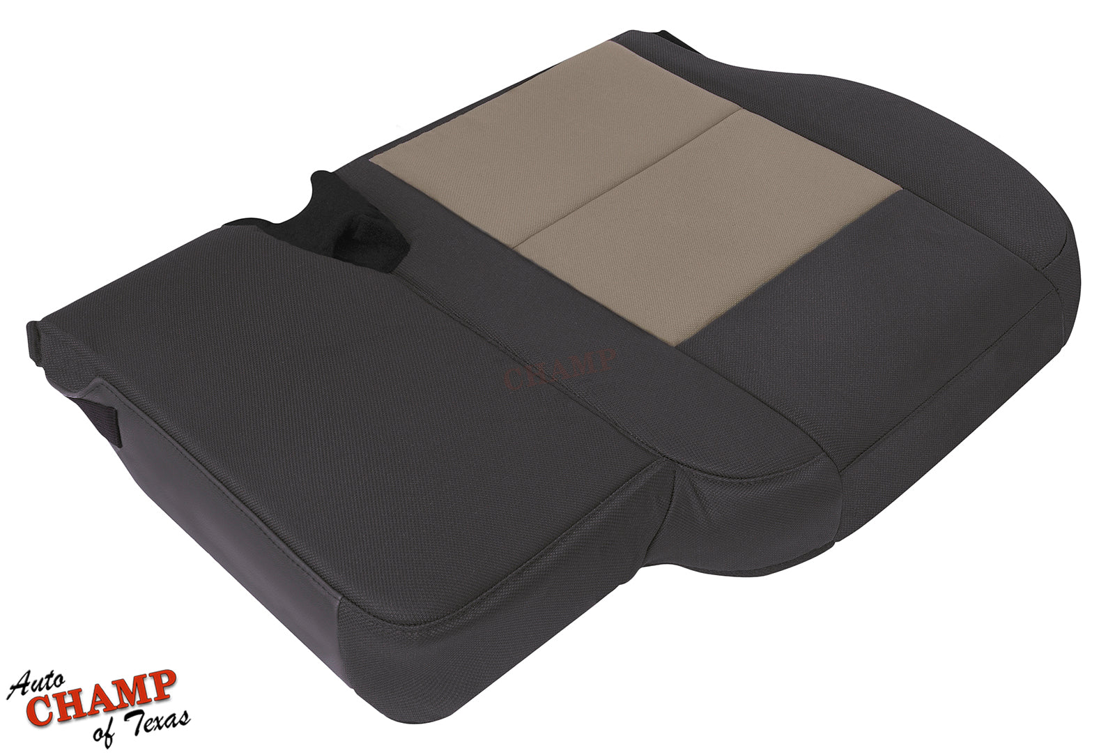 2003-2011 Ford Ranger driver side bottom seat cover black tan 60/40