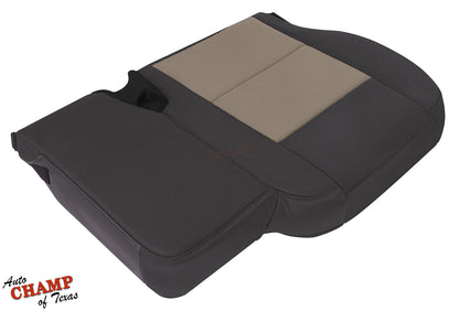 2003-2011 Ford Ranger driver side bottom seat cover black tan 60/40