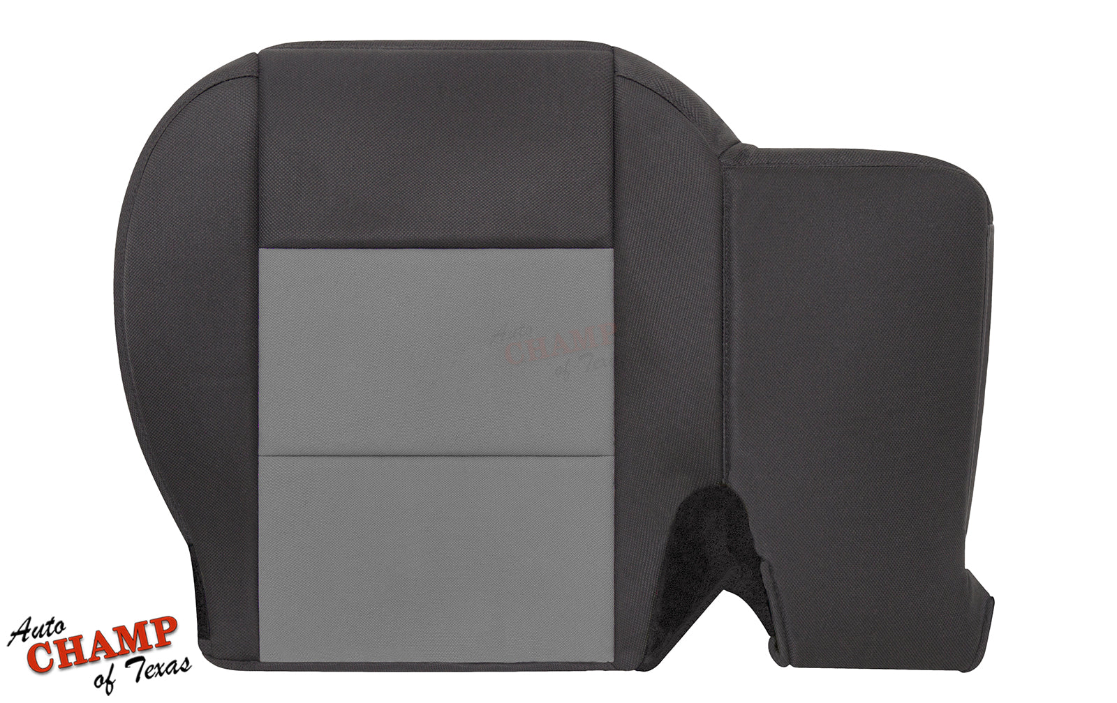 black and gray cloth seat cover for 2003-2011 Ford Ranger driver side bottom replacement