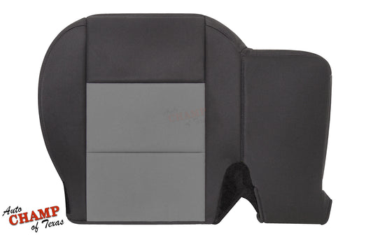 black and gray cloth seat cover for 2003-2011 Ford Ranger driver side bottom replacement