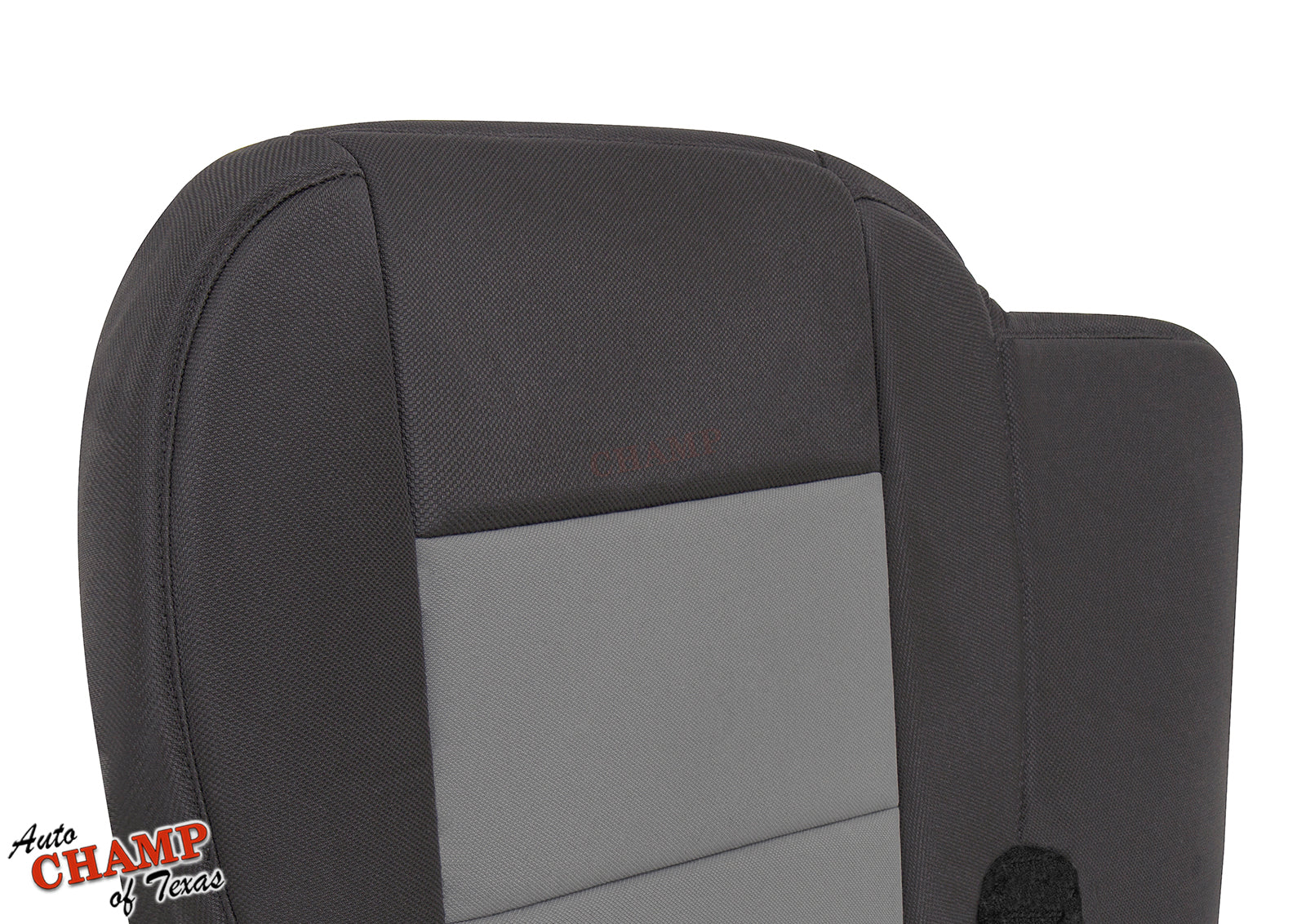black and gray cloth seat cover for 2003-2011 Ford Ranger driver side bottom replacement