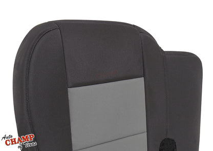 black and gray cloth seat cover for 2003-2011 Ford Ranger driver side bottom replacement